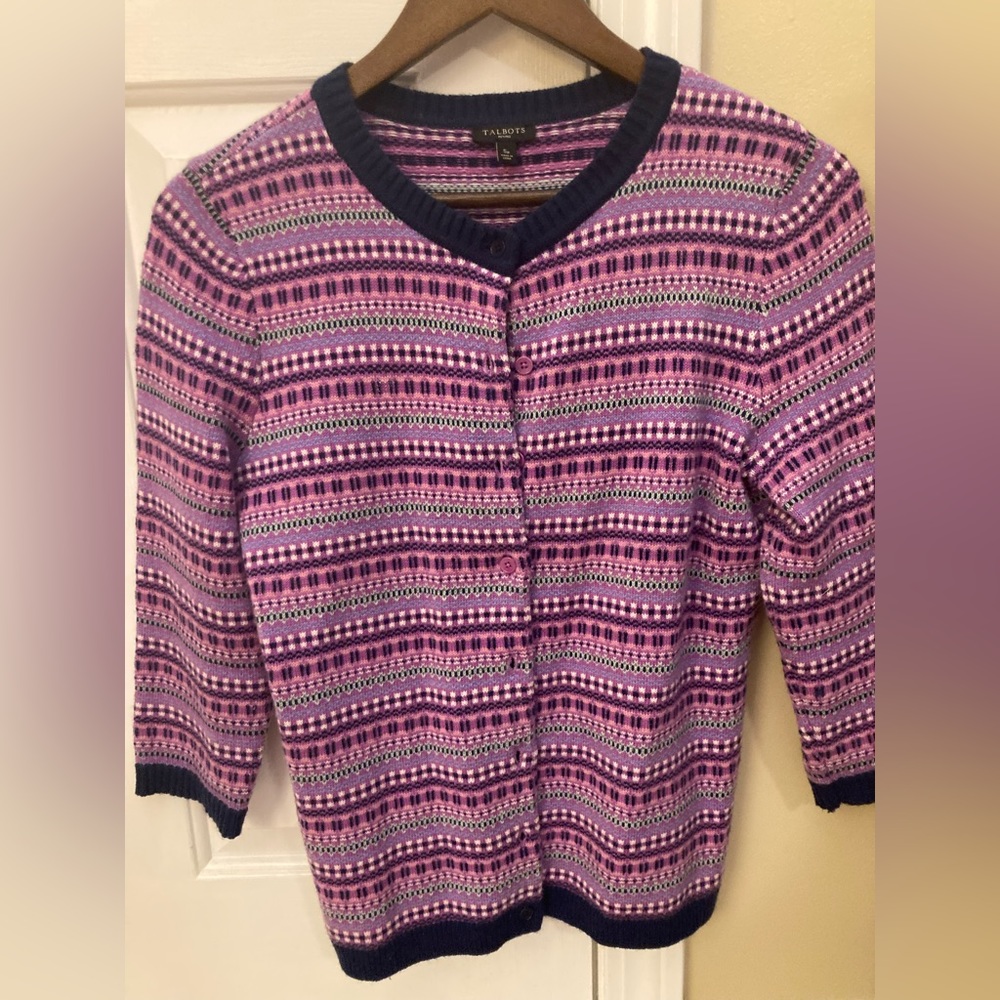 Talbots Petite Small Cardigan